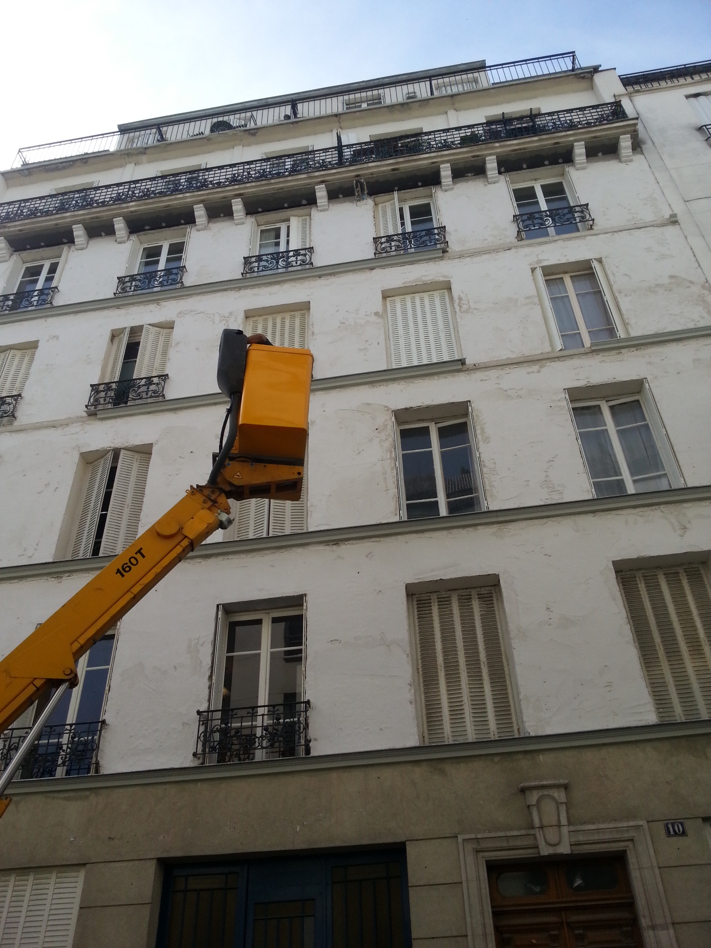 Ravalement lourd en site occupé